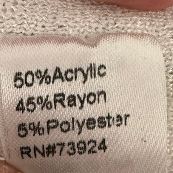 Misook White Embroidered Art Jacket Women’s Sz. L Sophisticated Versatile - Picture 11 of 11